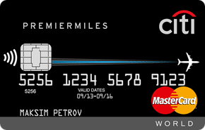 Ситибанк — Карта «Citi PremierMiles» MasterCard World рубли
