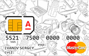 Альфа-Банк — Часы с картой «AlfaPay» MasterCard Platinum рубли
