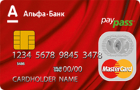Альфа-Банк — Карта «Дебетовая» MasterCard Standard рубли