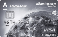 Альфа-Банк — Карта «Alfa-Miles» Visa Signature доллары