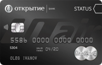 Открытие — Карта «UTair Премиум» MasterCard World Black Edition