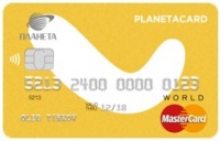 Тинькофф Банк — Карта «PlanetaCard» MasterCard World рубли