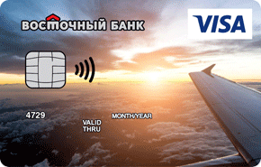 Восточный Банк — Карта «Путешественника» Visa Classic рубли