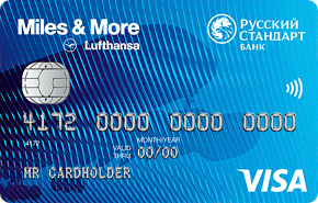 Банк Русский Стандарт — Карта «Miles&More Visa Classic Credit Card» Рубли