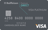 Райффайзенбанк — Карта «Premium Direct» Visa Platinum евро