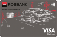 Росбанк — Карта «Автокарта» Visa Platinum евро
