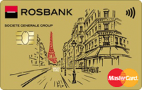 Росбанк — Карта «Дебетовая Gold» MasterCard Gold евро