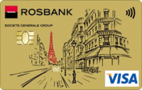 Росбанк — Карта «Дебетовая Gold» Visa Gold рубли