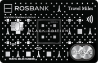 Росбанк — Карта «Travel Miles» MasterCard World Black Edition евро