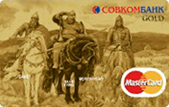 Совкомбанк — Карта «Золотой ключ с защитой» MasterCard Gold рубли