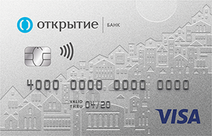 Открытие — Карта «Travel Стандартная» Visa рубли