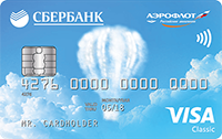 Сбербанк — Карта «Аэрофлот» Visa Classic рубли