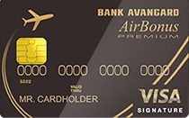 Банк Авангард — Карта «Airbonus Premium» Visa Signature рубли