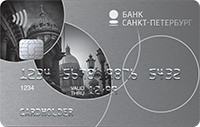 Банк Санкт-Петербург — Карта «Платиновая» Visa Platinum евро
