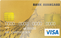 Банк Авангард — Карта «Visa Gold» Visa рубли