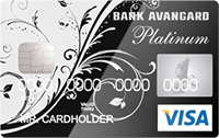 Банк Авангард — Карта «Visa Platinum» Visa рубли