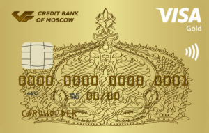 Московский Кредитный Банк — Карта Visa Gold Рубли
