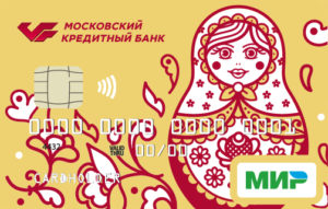Московский Кредитный Банк — Карта МИР Золотая Рубли