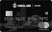 Уралсиб — Карта «World Mastercard Black Edition» Mastercard рубли