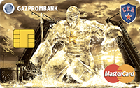 Газпромбанк — «ХК СКА» MasterCard Gold рубли