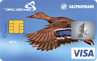 Газпромбанк — «Уральские авиалинии» Visa Classic рубли