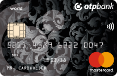 ОТП Банк — Карта «ОТП Максимум-плюс» MasterCard World рубли
