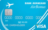 Банк Авангард — Карта «Airbonus» Visa Classic рубли