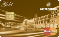 Газпромбанк — «Золотая карта» MasterCard Gold евро