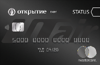 Открытие —  Карта «Opencard Премиум» Mastercard World Black Edition доллары
