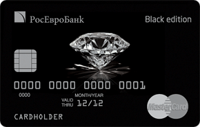 РосЕвроБанк — «Первый Класс» MasterCard World Black Edition рубли