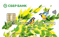 Сбербанк — Карта «Пенсионная» МИР рубли