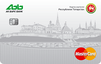 АК Барс – Карта жителя Республики Татарстан Mastercard доллары