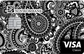 Новикомбанк – Карта Visa Classic рубли