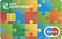 Банк Центр-Инвест – Карта с кредитной линией Maestro рубли