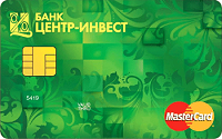 Банк Центр-Инвест – Карта с кредитной линией для зарплатных проектов Mastercard Standart рубли