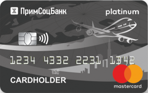 Примсоцбанк – Карта Mastercard Platinum S7 Priority рубли