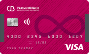 УБРИР — Карта «Наличная 1 094 дней без процентов» Visa рубли