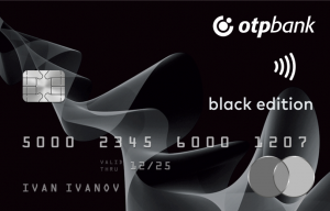 ОТП банк — Карта «120 дней без процентов Премиум» MasterCard Black Edition Рубли