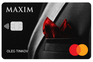 Тинькофф Банк — Карта «MAXIM» MasterCard Standard рубли