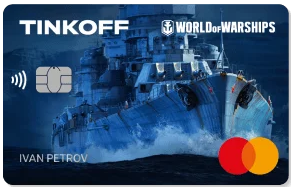 Тинькофф Банк — Карта «World of Warships» MasterCard Standard рубли