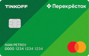 Тинькофф Банк — Карта «Перекрёсток» MasterCard World рубли