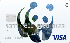 Тинькофф Банк — Карта «WWF» Visa рубли